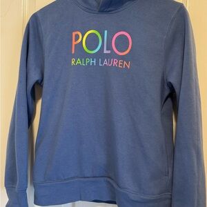 Polo Ralph Lauren Especial Edition Size 14-16 Girl Rainbow Logo Multicolor Pride